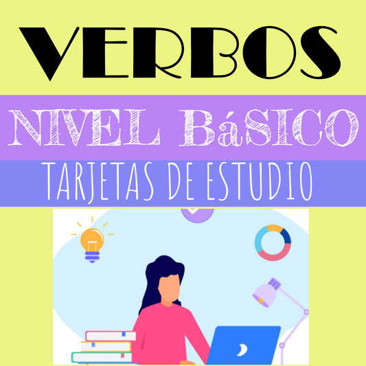 VERBOS NIVEL BASICO TARJETAS DE ESTUDIO ACTUALIZABLES