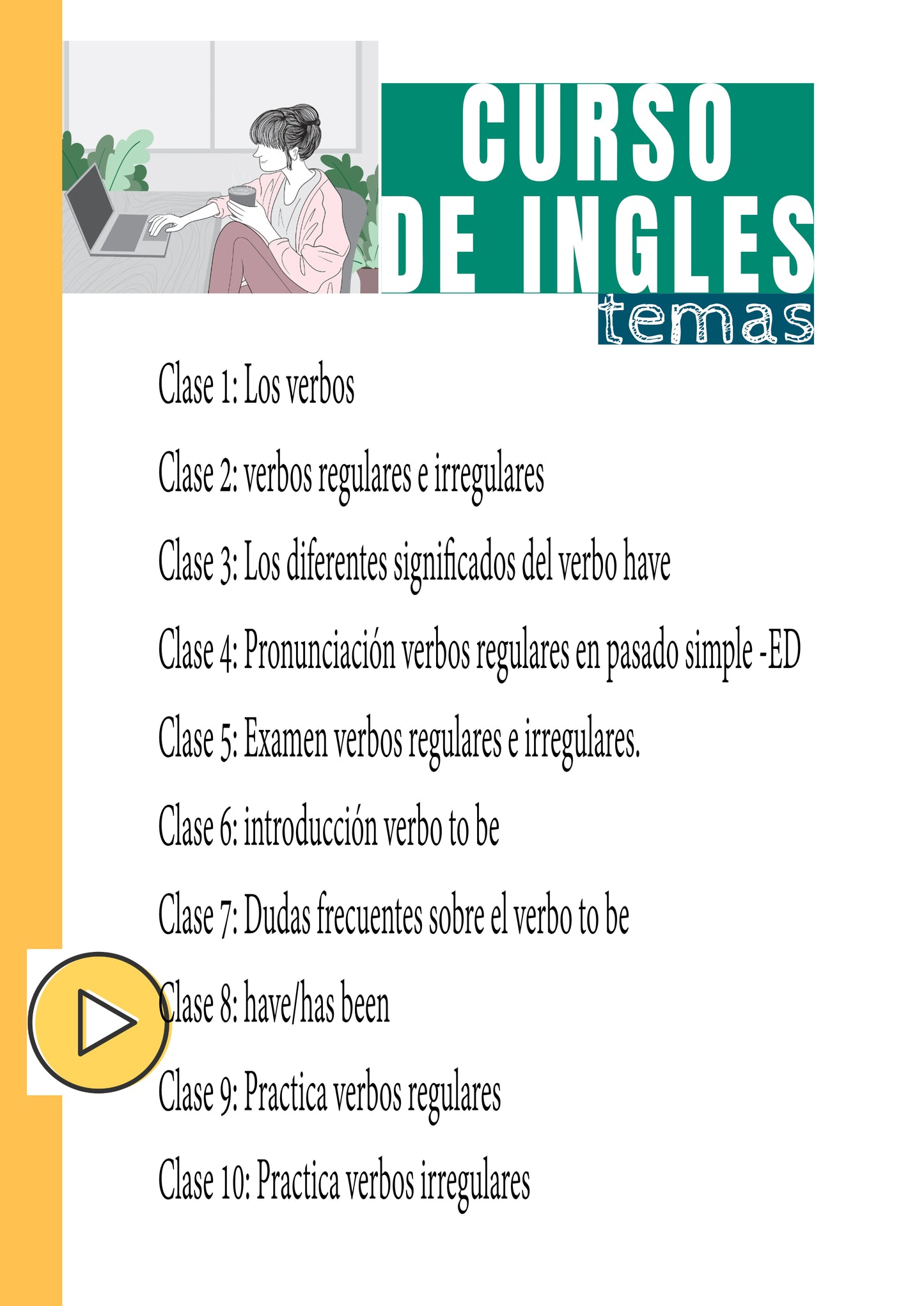 CURSO GRABADO COMPLETO NIVEL CERO 10 CLASES DE Inglés para principiantes