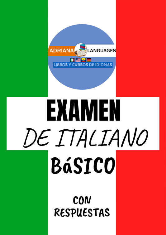 Examen de italiano básico-Mide tu nivel de italiano