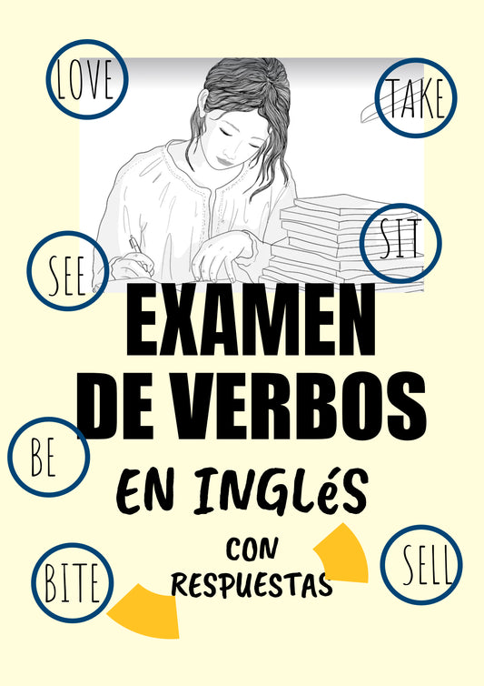 Examen de VERBOS EN INGLES-Pon a prueba tu conocimiento de verbos